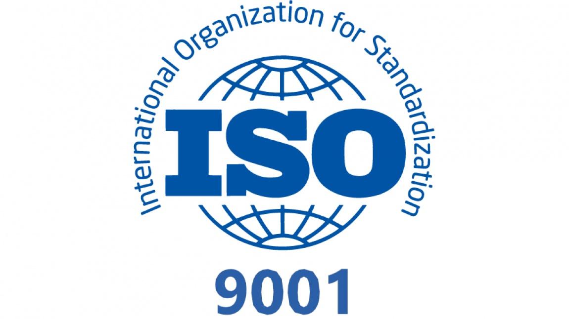 ULUSLARARASI ISO 9001:2015 KALİTE YÖNETİM SİSTEMİ BELGEMİZ