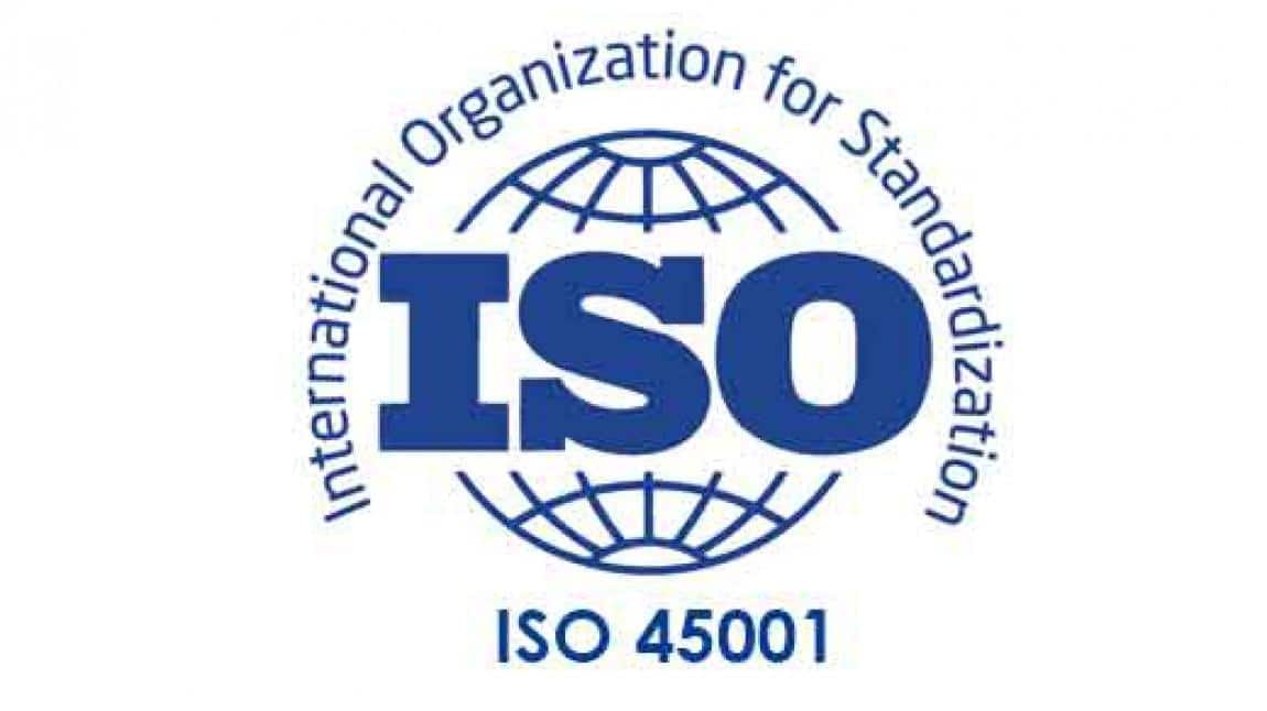 ULUSLARARASI ISO 45001:2018 İŞ SAĞLIĞI VE GÜVENLİĞİ YÖNETİM SİSTEMİ BELGEMİZ